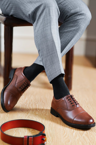 Noble Oxford Full Grain Leather Derby Lace Ups